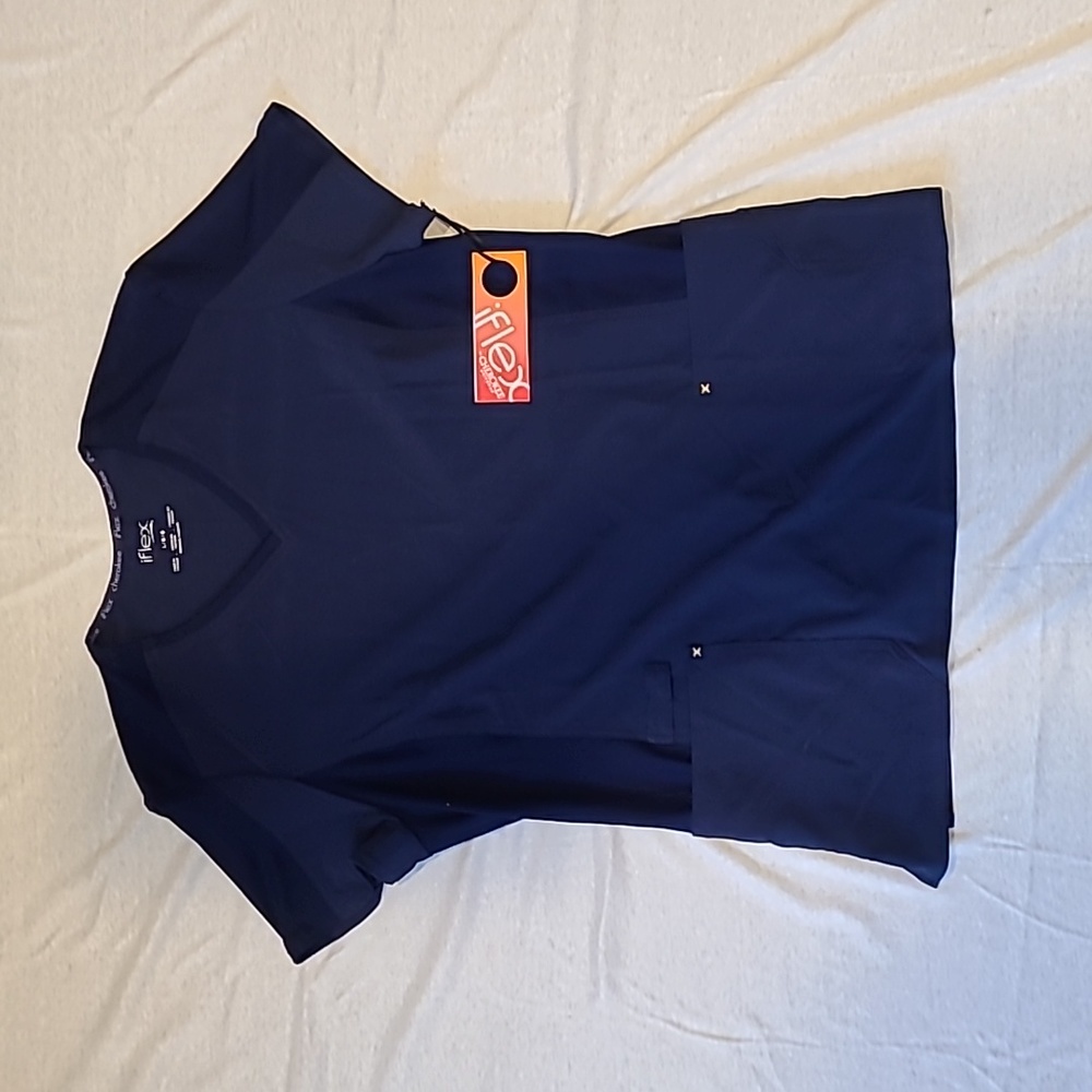 Cherokee iFlex scrub top women sz L